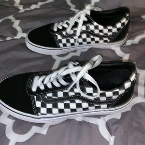 Checkered Vans